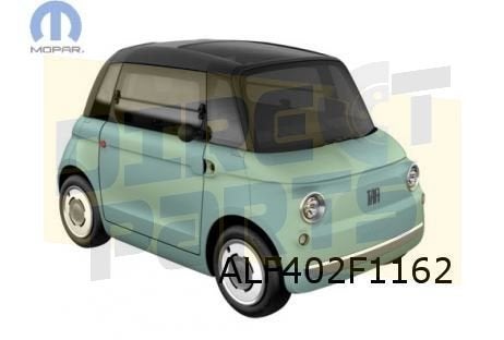 Fiat Topolino (O2) sierlijst koplamp Rechts Origineel! 98561, -, -, Nieuw, Ophalen of Verzenden