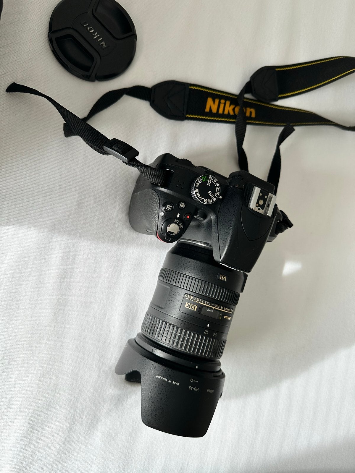 Nikon D3300 spiegelreflexcamera met 2 lenzen en tas, Spiegelreflex, Oplader, Ophalen of Verzenden, Zo goed als nieuw