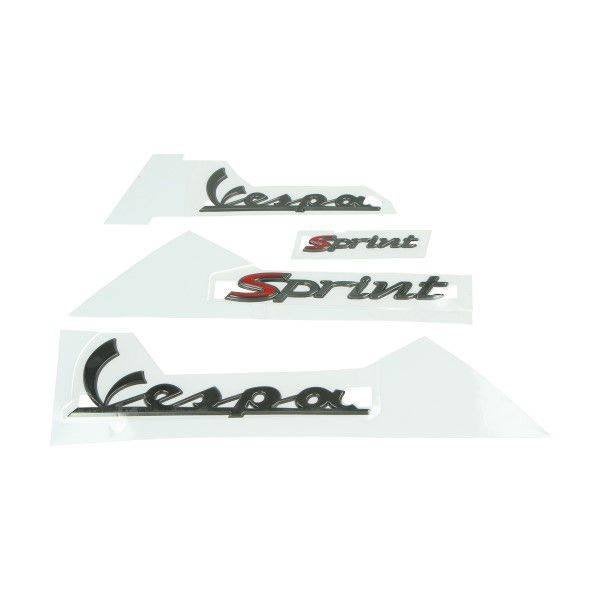 Stickerset Vespa Sprint Smoke 4-Delig 38701, Ophalen of Verzenden