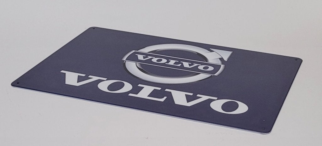 Volvo logo auto reclamebord van metaal wandbord decoratie, Ophalen of Verzenden, Nieuw, Auto's