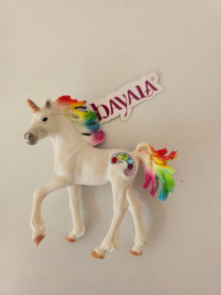 Schleich Bayala Regenboog Eenhoorn Figuur, Ophalen of Verzenden, Zo goed als nieuw, Jongen of Meisje
