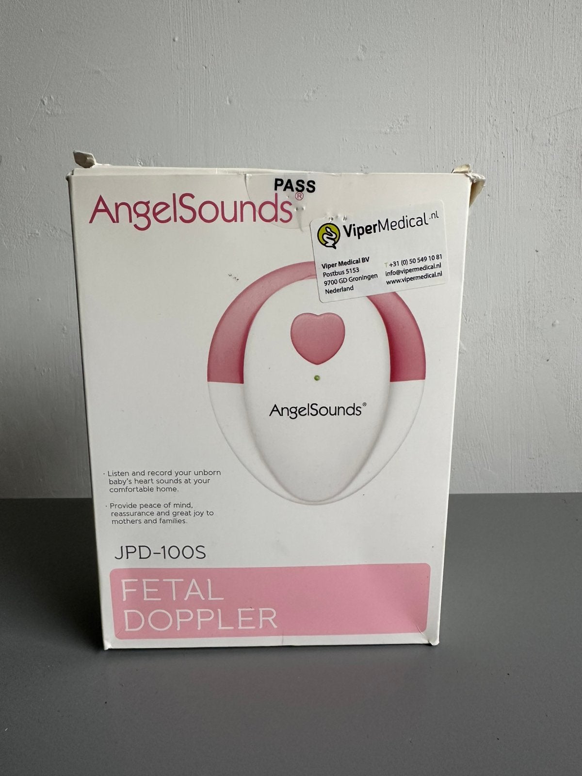 AngelSounds fetal doppler, Ophalen, Zo goed als nieuw, 250 meter of meer