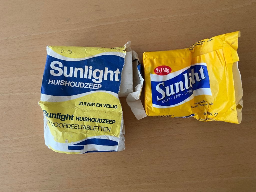 3 stukken Sunlight zeep, Ophalen of Verzenden