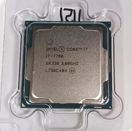 Intel Core i7-7700 SR338 (7th Generation), Computers en Software, Processors, Gebruikt, 4-core, Ophalen of Verzenden, Intel Core i7