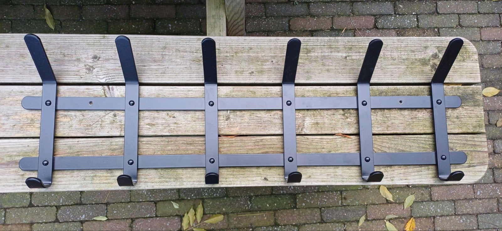 Wandkapstok breed 85 cm., Zo goed als nieuw, Minder dan 100 cm, Metaal, Ophalen