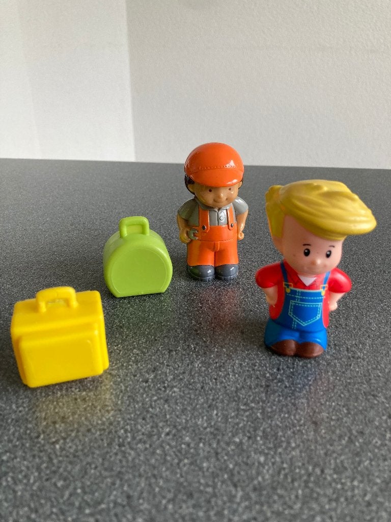 Fisher Price Little People poppetjes etc, Ophalen of Verzenden, Zo goed als nieuw, Overige typen