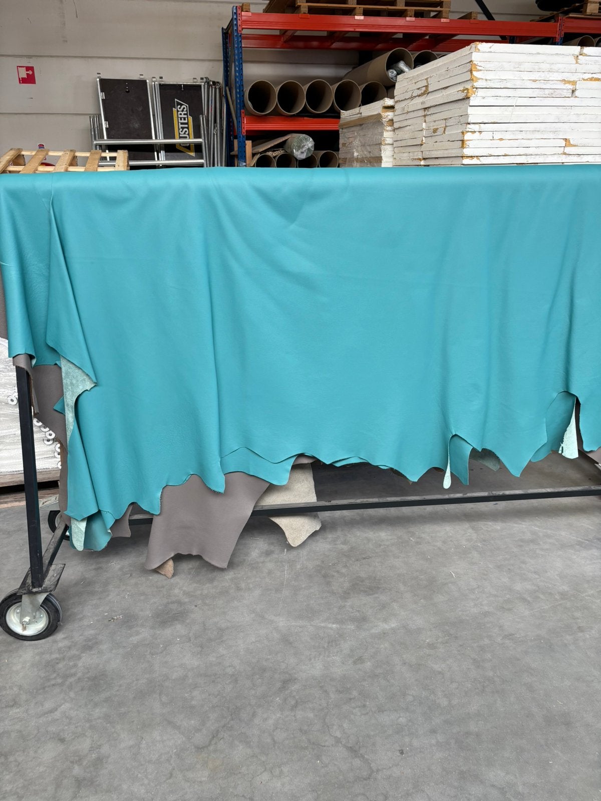 Lederen stoffeer huiden, 120 cm of meer, Ophalen of Verzenden, Zo goed als nieuw, Katoen