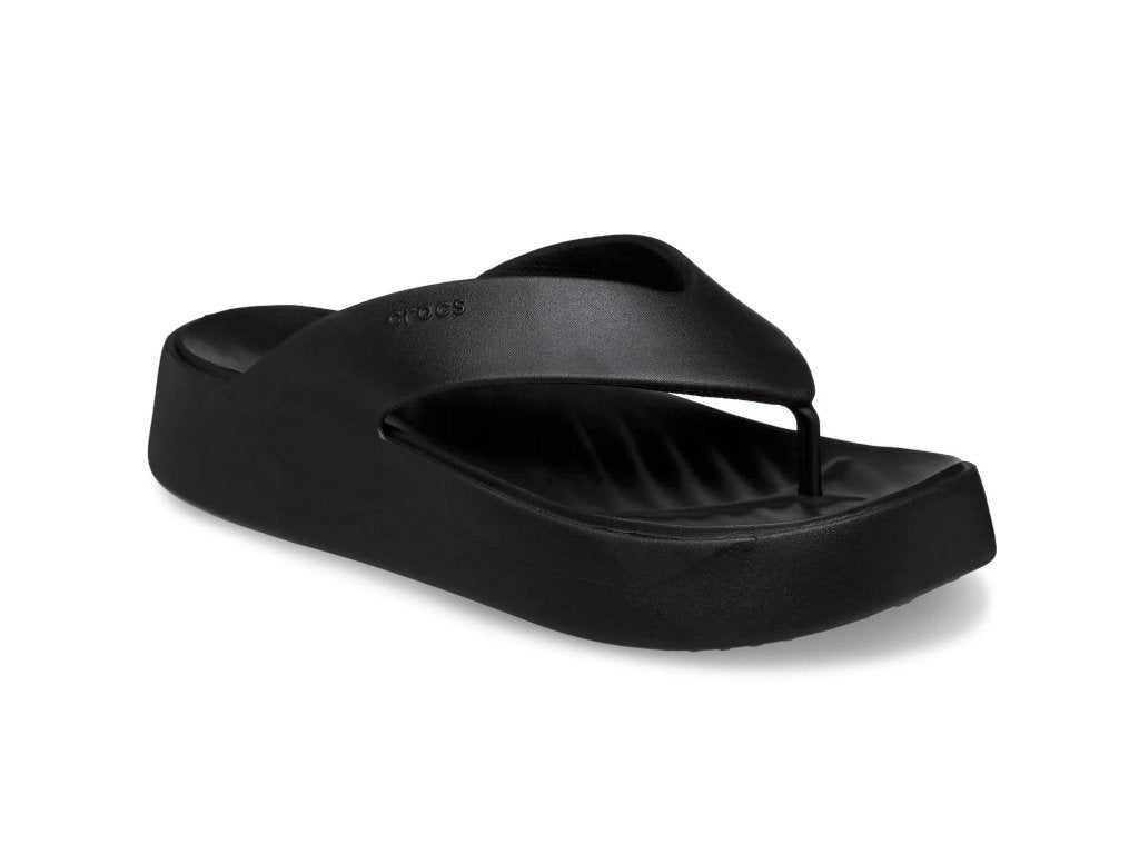 CROCS GETAWAY PLATFORM FLIP FLOPS 39,5, Ophalen of Verzenden, Zo goed als nieuw, Sandalen of Muiltjes