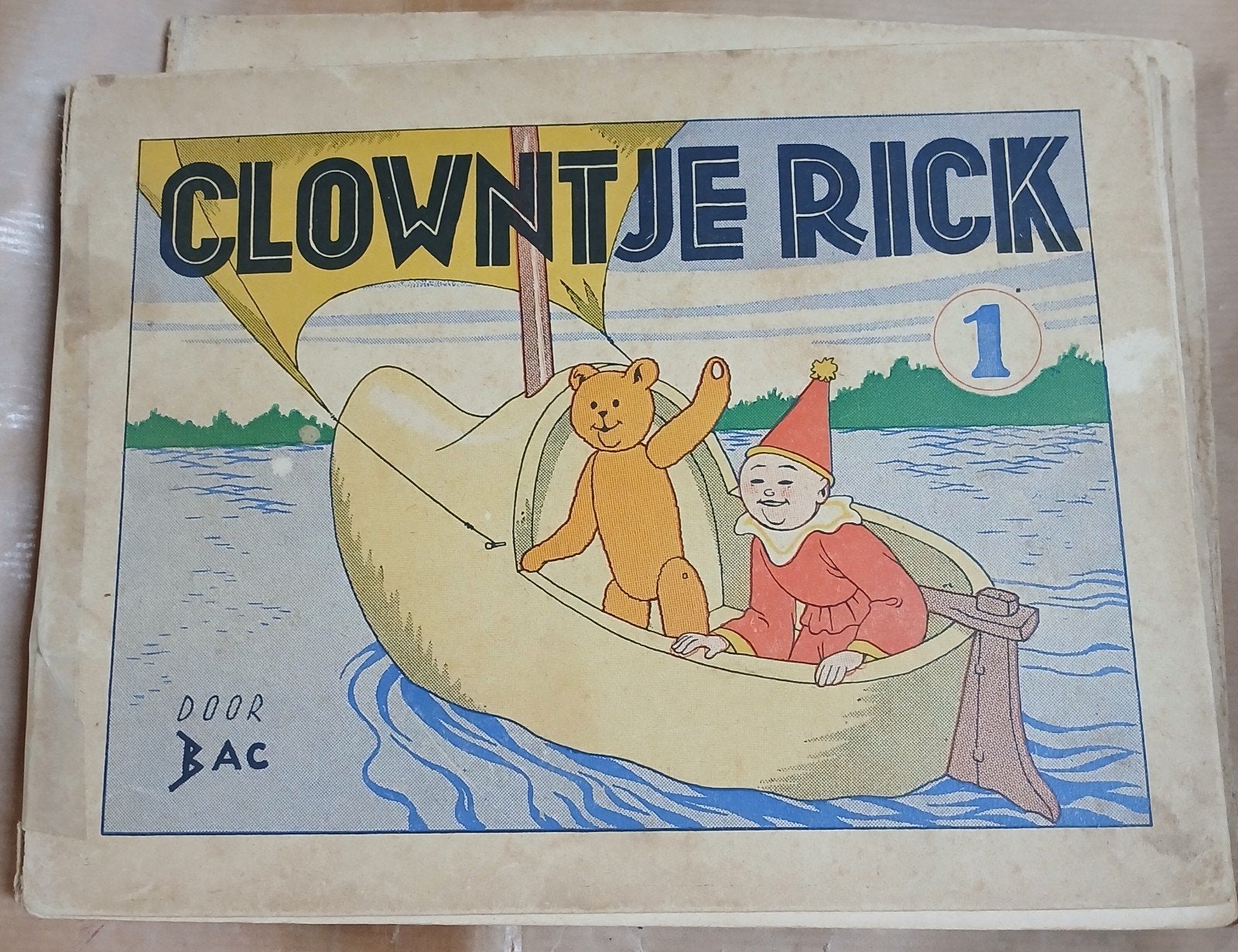 Clowntje Rick - Diverse delen (1, 2, 5, 7), Boeken, Ophalen of Verzenden, Gelezen, H.H. Backer, Fictie algemeen