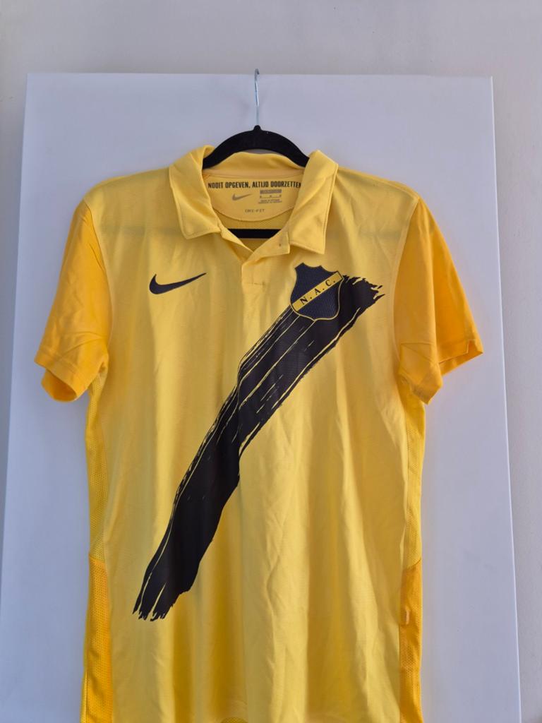 NAC Breda Thuisshirt 2020-2021 Seuntjens M, Maat 48/50 (M), Geel, Nike, Ophalen of Verzenden