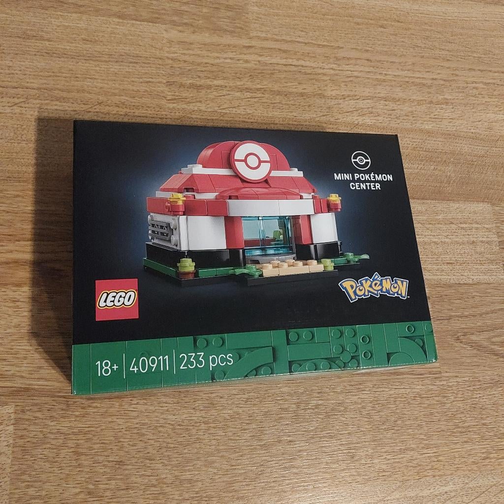 Lego 40911 Mini Pokémon Center, Overige thema's, Lego, Nieuw, Ophalen of Verzenden