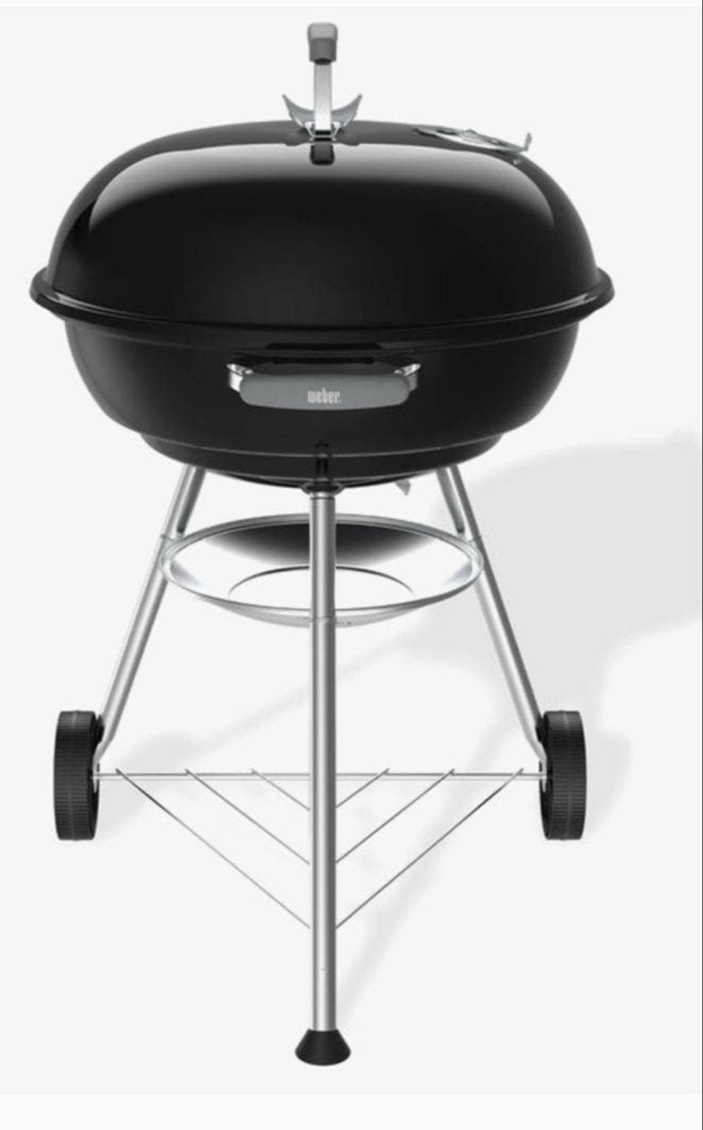 Weber Compact Kettle Houtskoolbbq 57 cm, Tuin en Terras, Houtskoolbarbecues, Nieuw, Ophalen