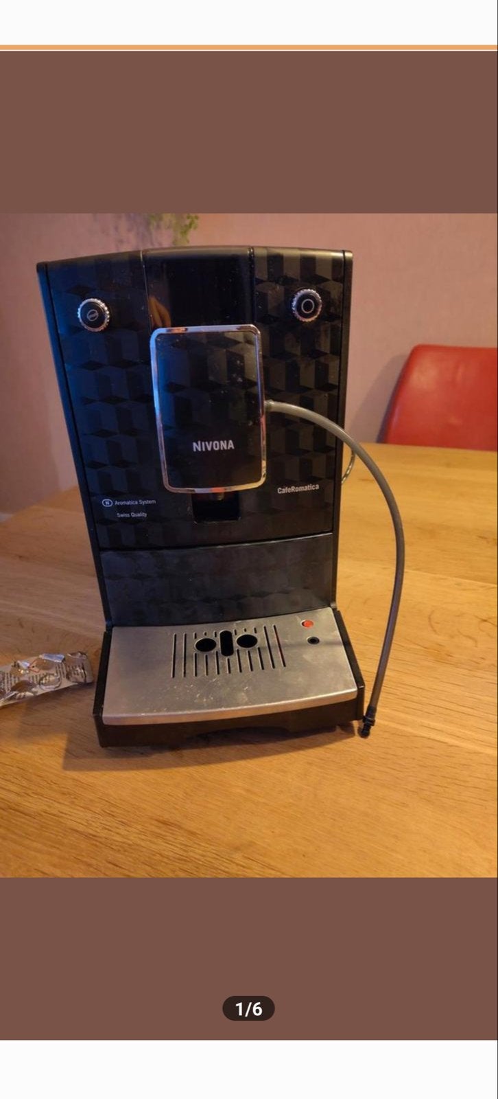 Nivona CafeRomatica 573 Volautomatische Koffiemachine bonen, Witgoed en Apparatuur, Ophalen, Afneembaar waterreservoir, Gebruikt