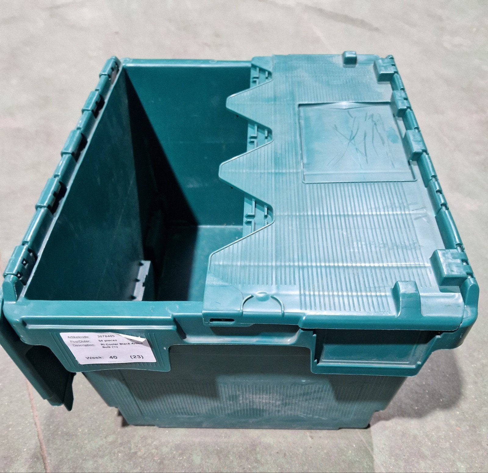 Foto 7 van opbergboxen partij bakken opbergbakken voorraadbakken