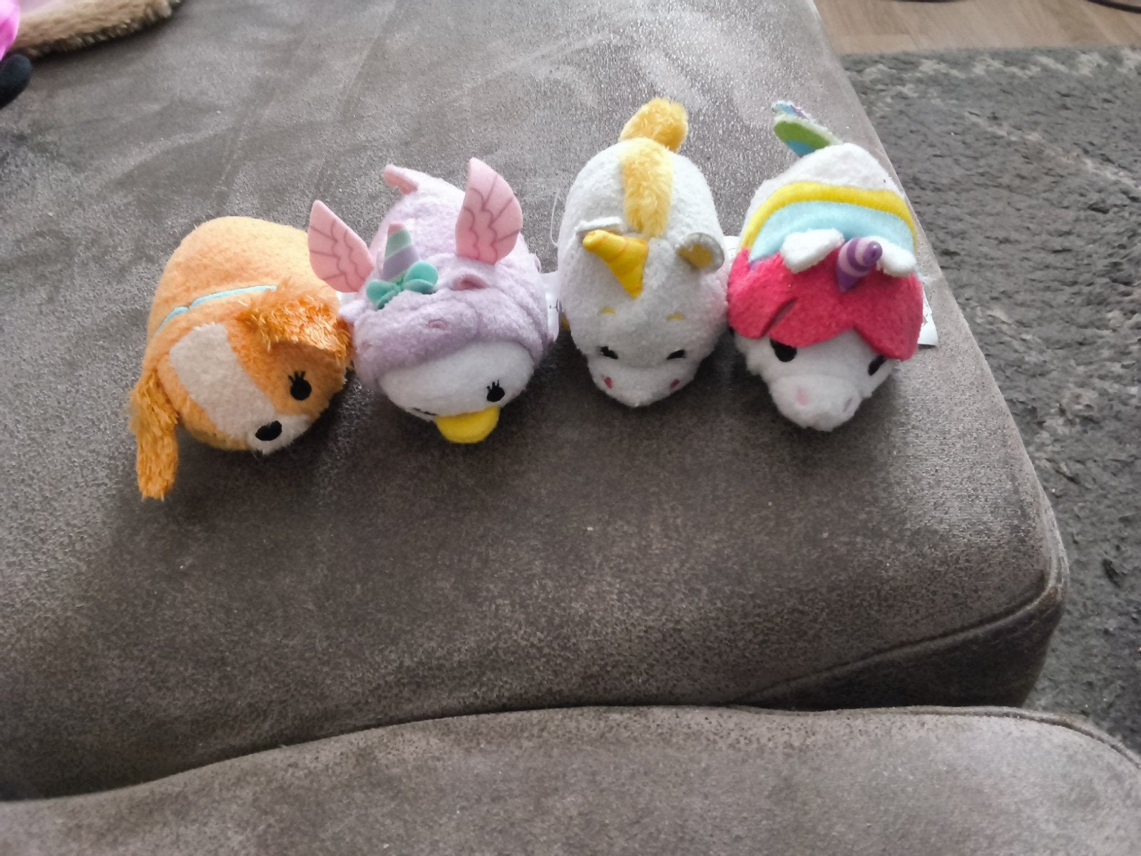 Disney Tsum Tsum Knuffels - Set van 4, Ophalen of Verzenden, Overige figuren, Zo goed als nieuw, Knuffel