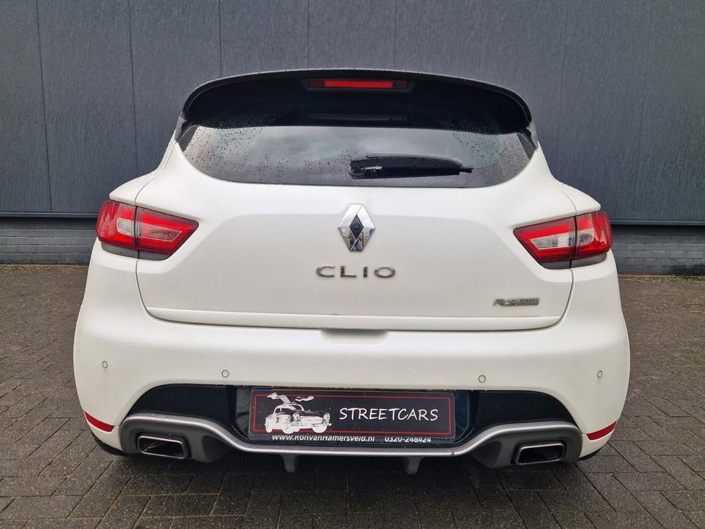 Renault Clio 1.6 R.S. Trophy 220PK Matwit /RS Sound, 12 maanden, 1618 cc, 4 cilinders, Wit