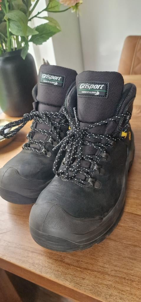 Werkschoenen maat 41 Grispro 903 leer, vrijwel nieuw., Ophalen, Zo goed als nieuw