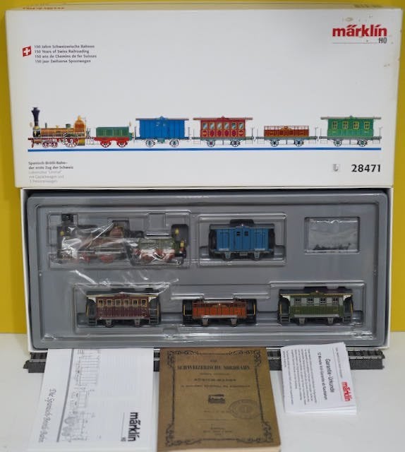 Märklin 28471 * NEU * u. unbespielt "Spanisch Brötli Bahn ", Wisselstroom, Treinset, Nieuw, Ophalen of Verzenden