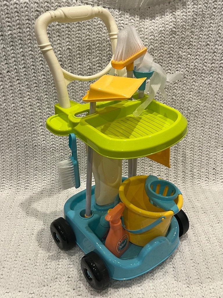Schoonmaak karretjes kind, Ophalen of Verzenden, Zo goed als nieuw, Jongen of Meisje