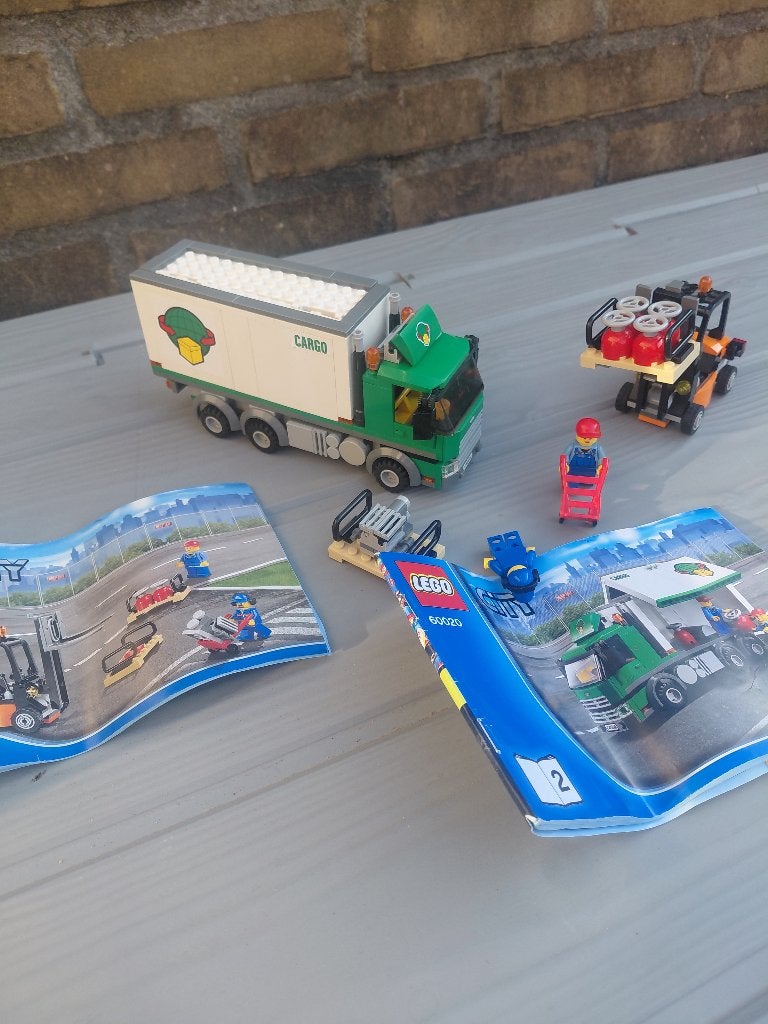 lego vrachtwagen ophalen, Ophalen, City, Lego, Zo goed als nieuw