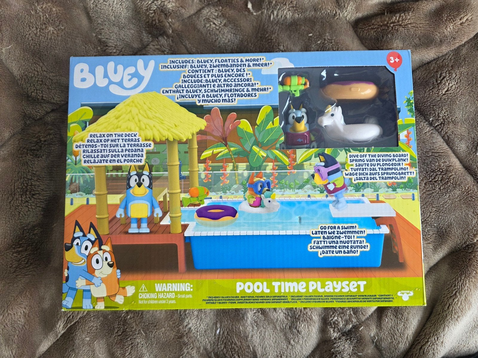 Bluey Pool Time Playset - Nieuw in doos, Ophalen, Nieuw, Jongen of Meisje