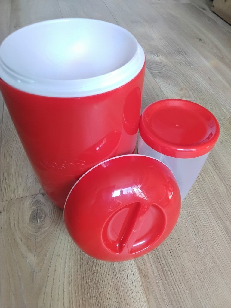 Yoghurtmaker, Overige typen, Verzenden, Kunststof, Zo goed als nieuw