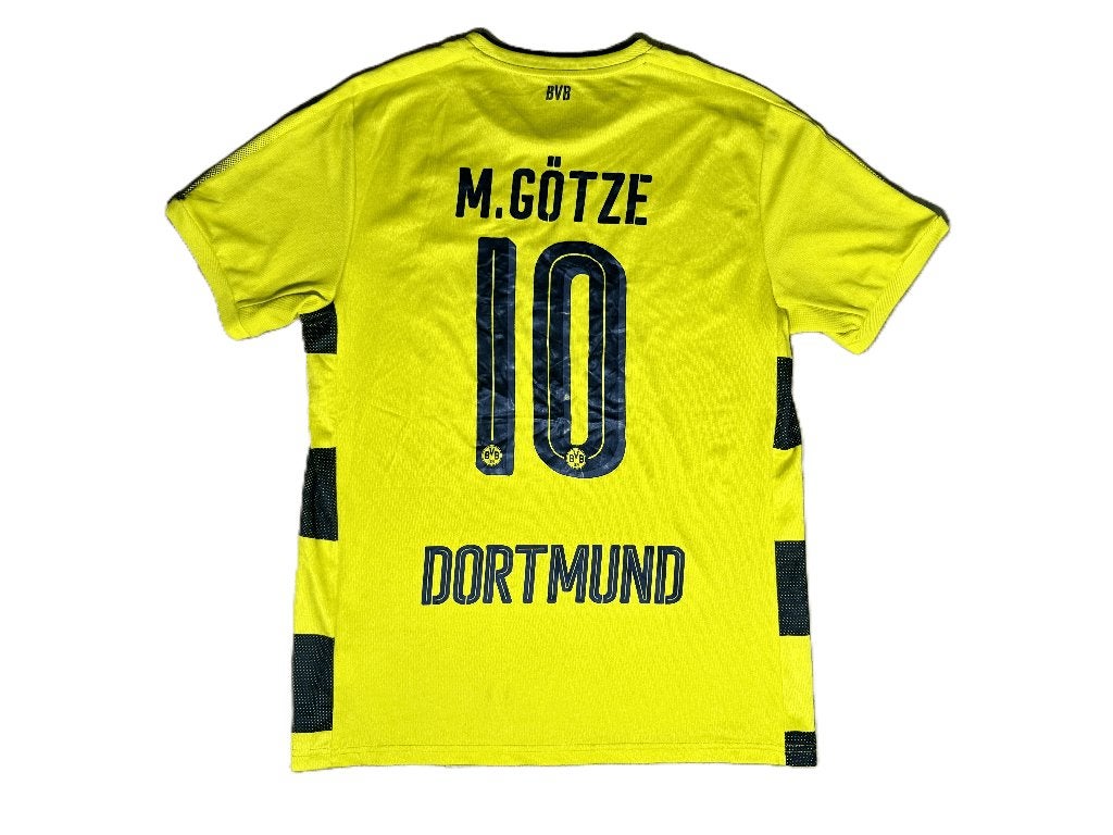 Borussia Dortmund Thuisshirt 2017/18 – Götze #10 – Maat L, Maat L, Ophalen of Verzenden, Zo goed als nieuw, Shirt