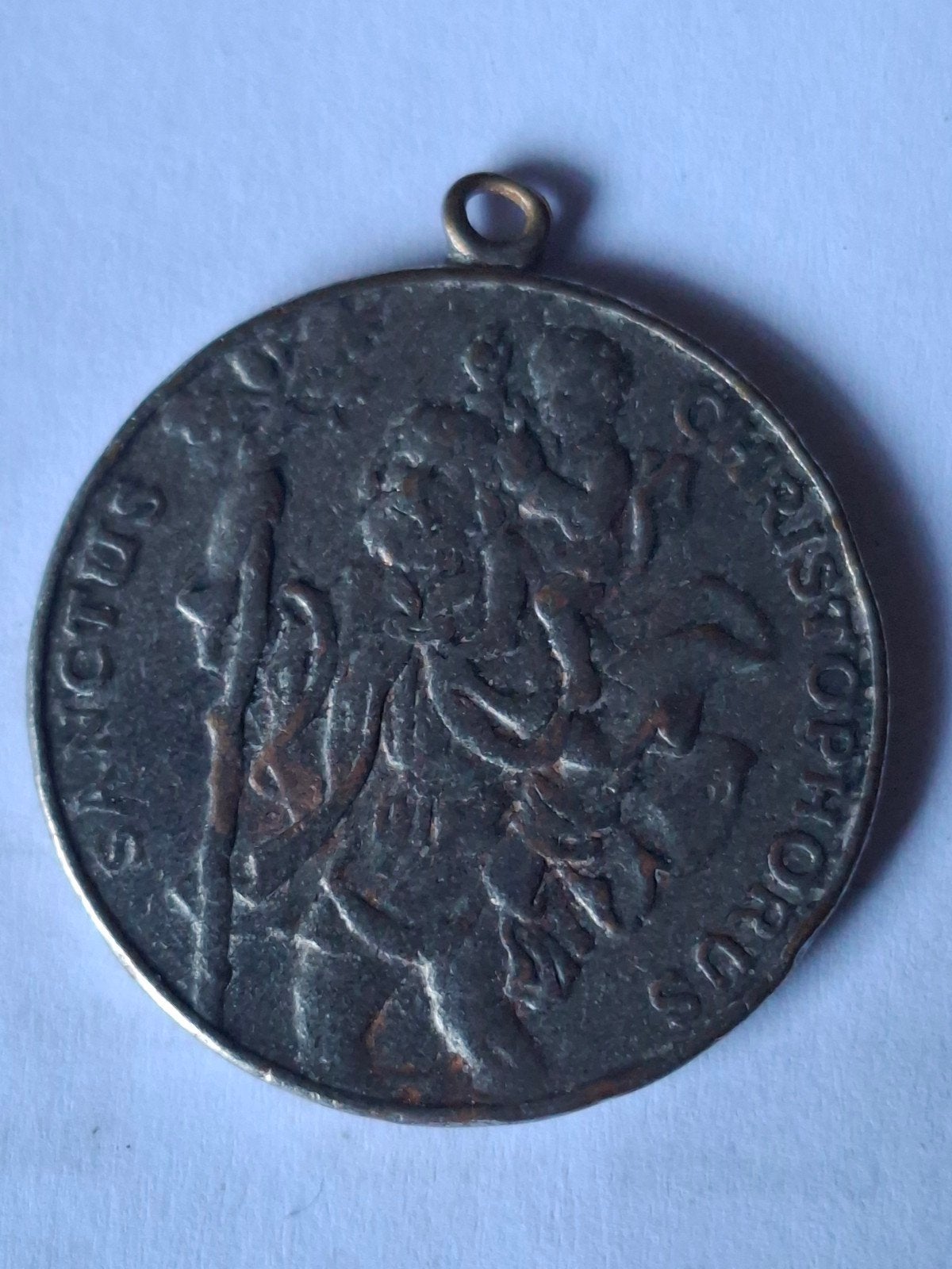 Oude Sint Christoffel Medaille / Autopenning –RDAC Duitsland, Ophalen of Verzenden, Overige materialen, Buitenland