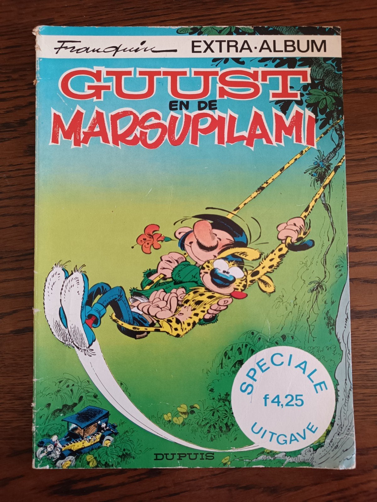 Guust en de Marsupilami - Speciale Uitgave 1978 Dupuis, Boeken, Gelezen, Eén stripboek, Ophalen of Verzenden, Franquin