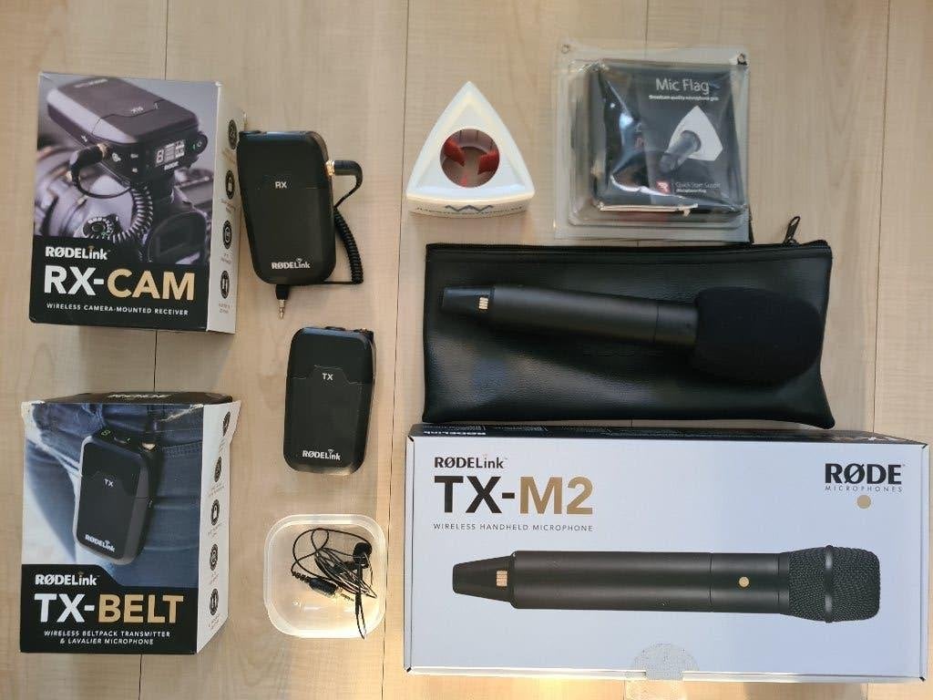 Professionele RØDE Filmmaker Set, Ophalen, Zo goed als nieuw, Audio