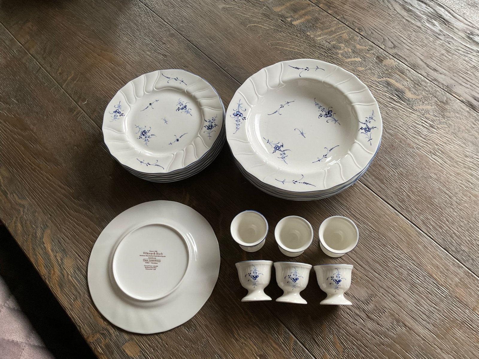 Villeroy & Boch 'Old Luxembourg' serviesdelen, Klassiek, Villeroy & Boch, Ophalen of Verzenden, Zo goed als nieuw