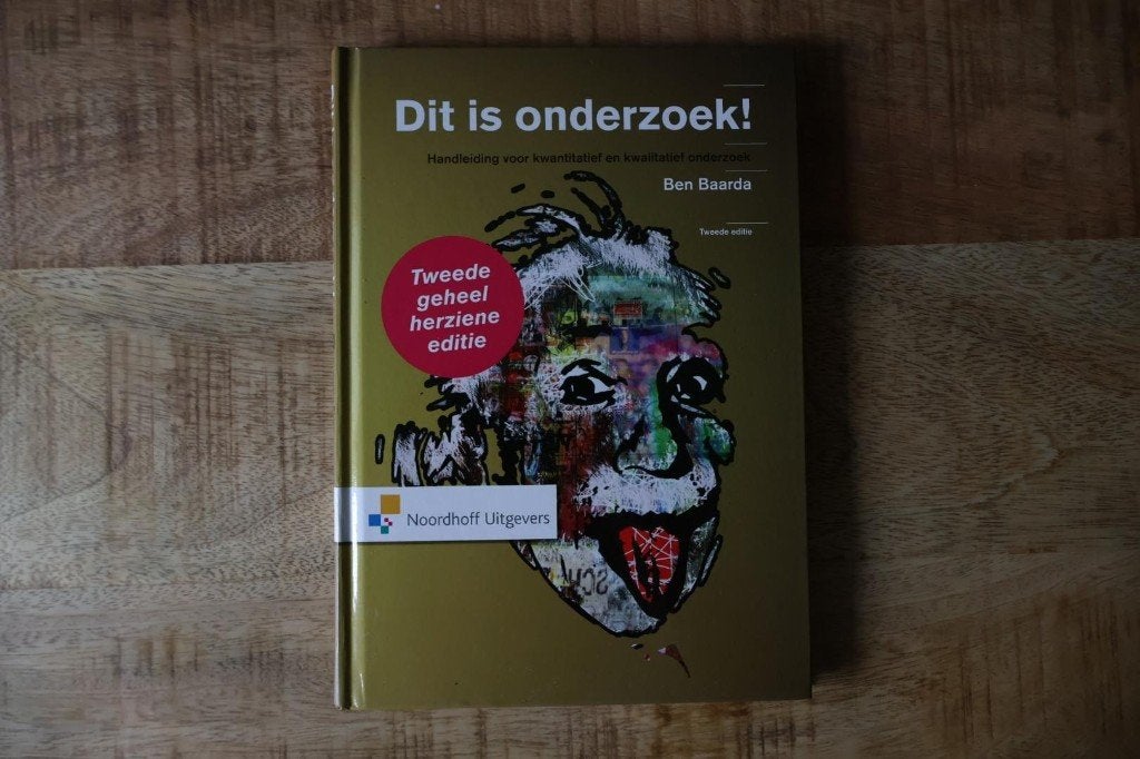 Dit is onderzoek! | 9789001816896, Zo goed als nieuw, Ben Baarda, Gamma, HBO
