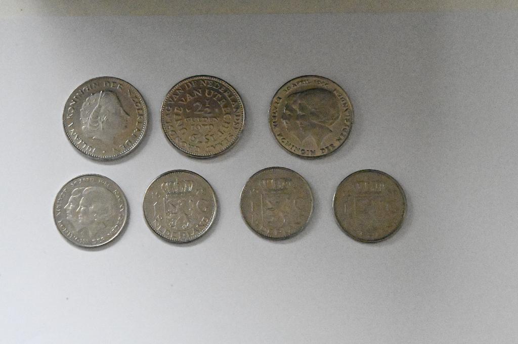 7 Nederlandse munten, Ophalen of Verzenden, Koningin Beatrix