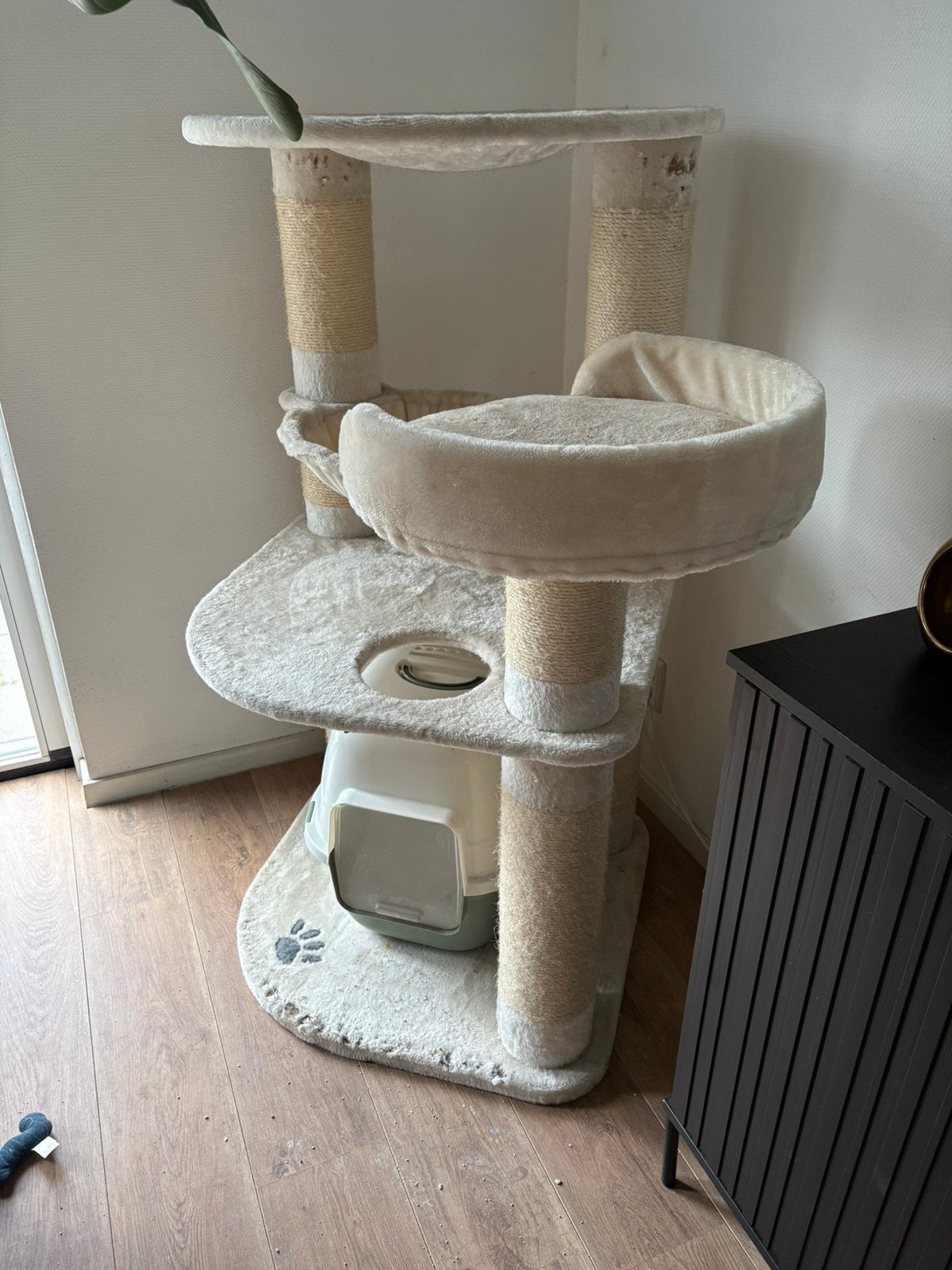 Krabpaal 130 hoog, Dieren en Toebehoren, Katten-accessoires, Ophalen, Gebruikt
