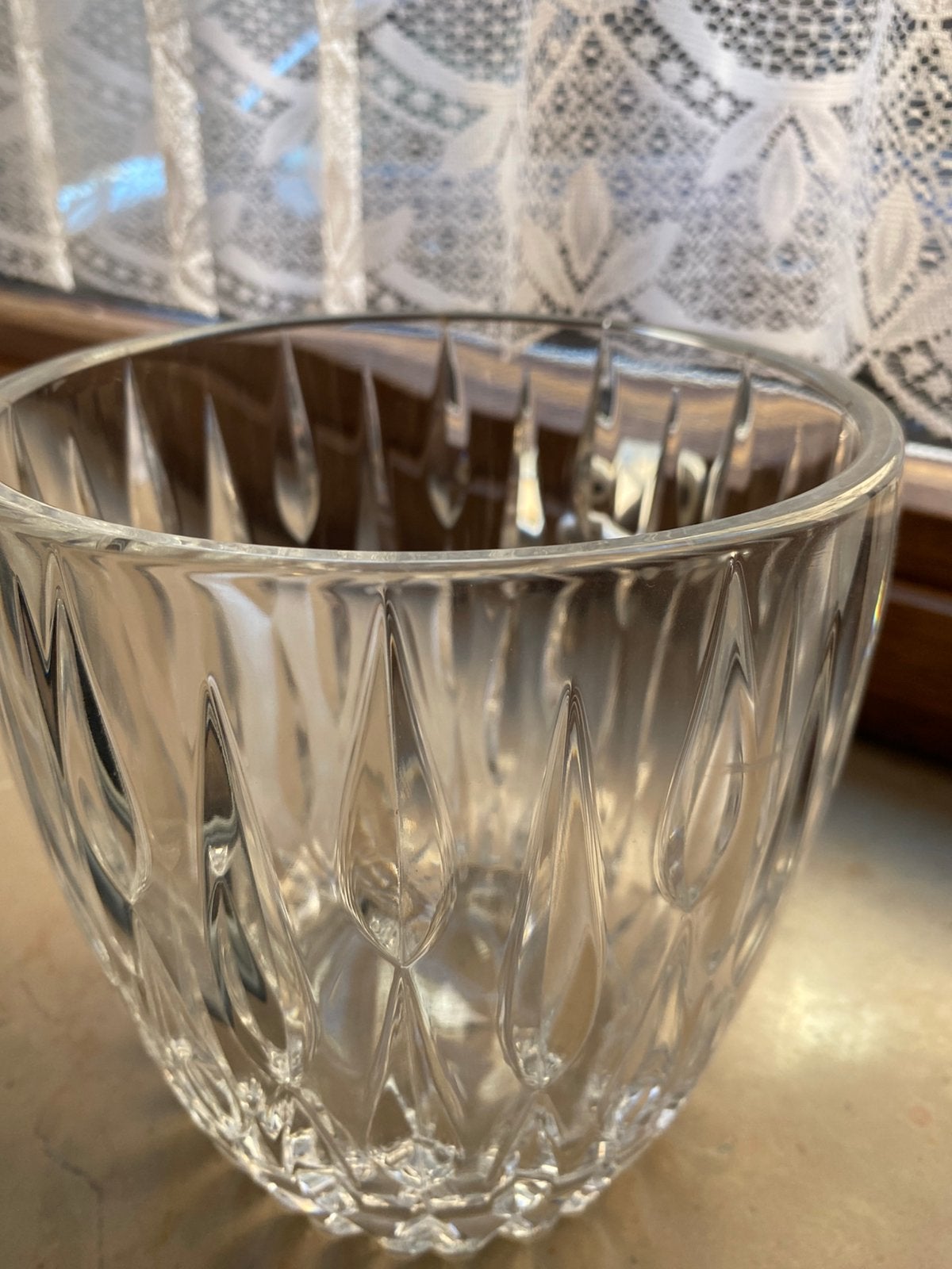 Kristallen Vaas, Huis en Inrichting, Woonaccessoires | Vazen, Ophalen, Glas