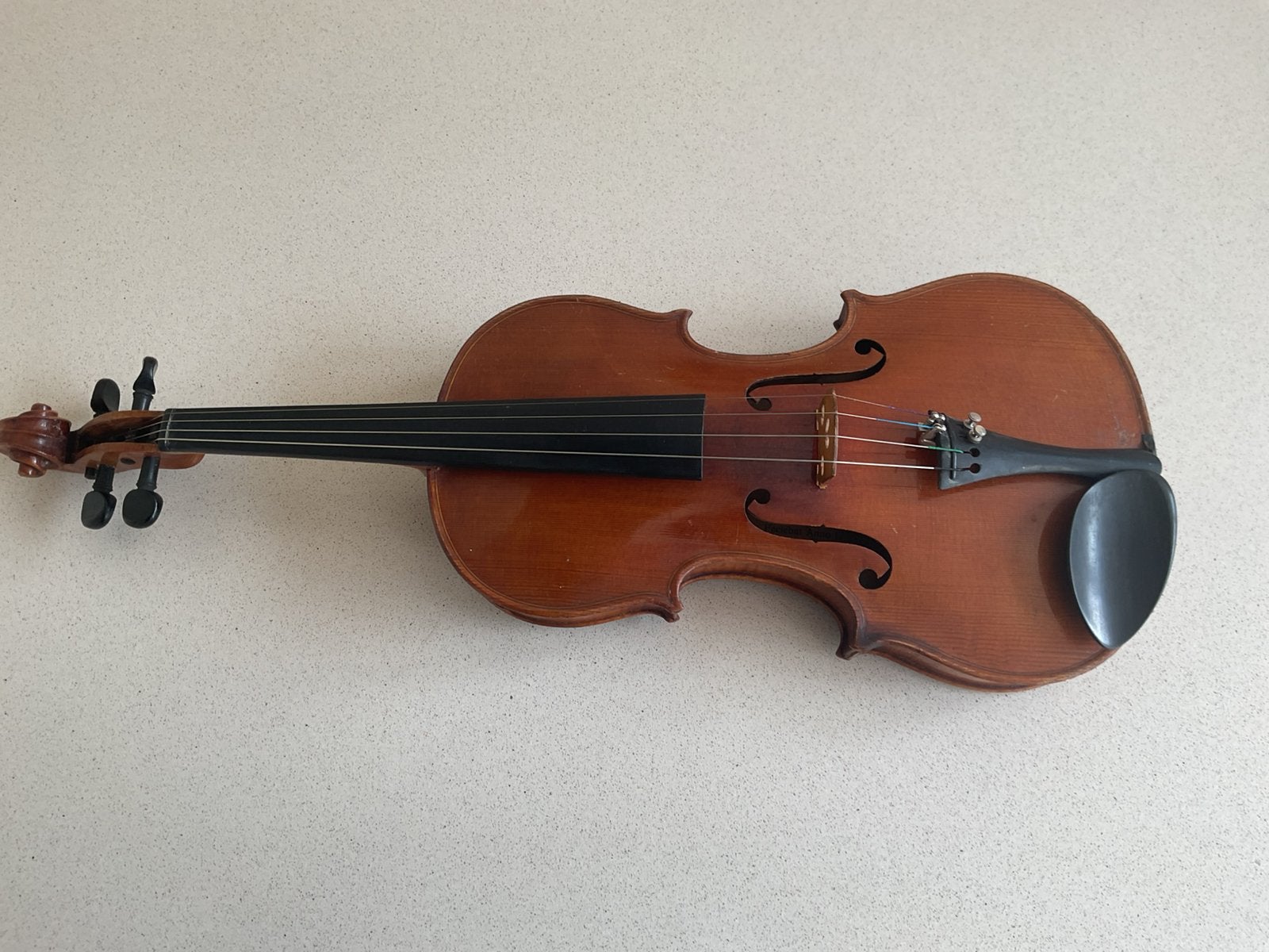 Mooie gave 4/4 Saksische Stradivarius copie uit 1950, Muziek en Instrumenten, Ophalen of Verzenden, Gebruikt, 4/4-viool, Viool