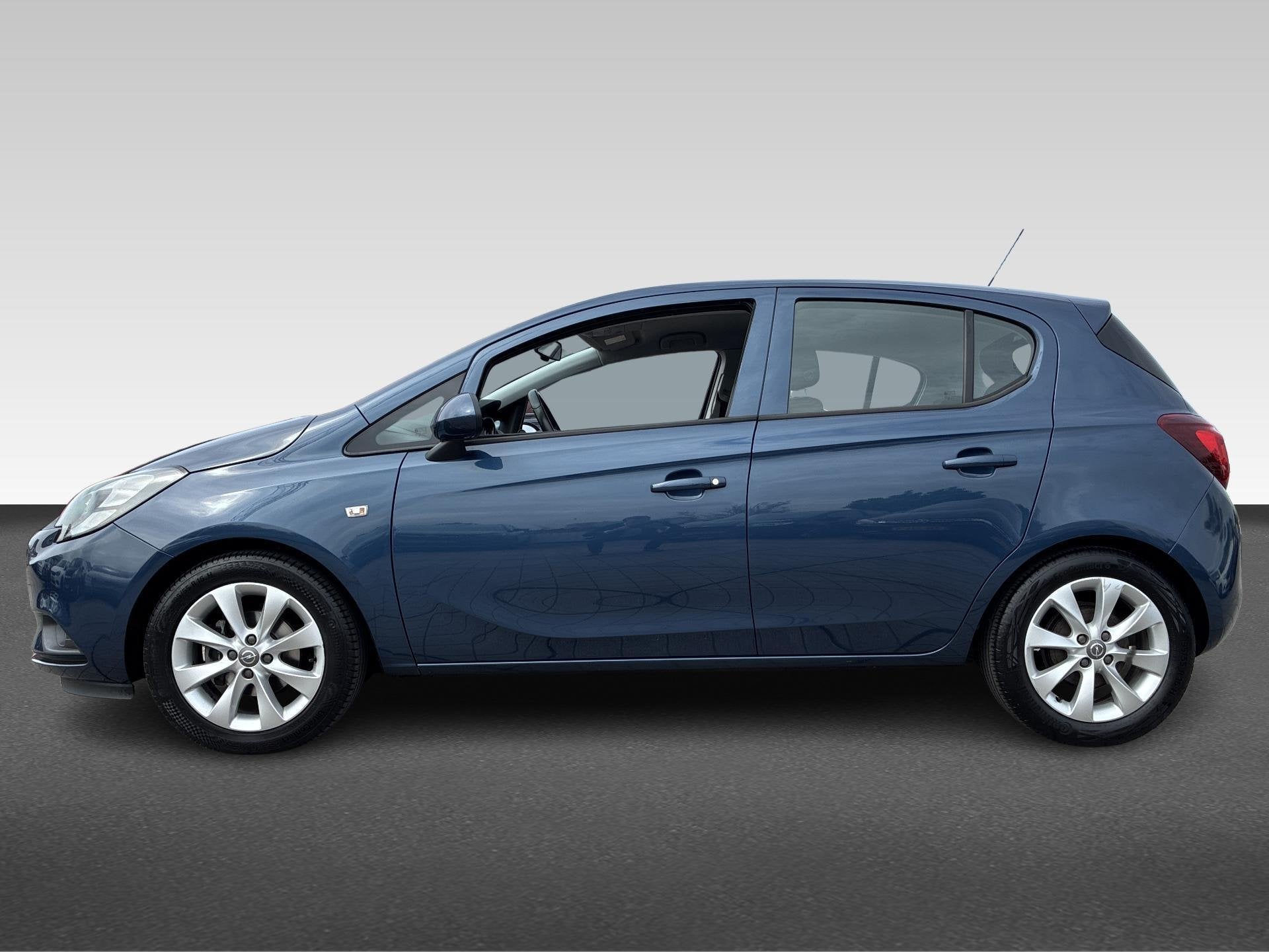 Opel Corsa 1.4 Edition, Voorwielaandrijving, Gebruikt, 4 cilinders, Blauw