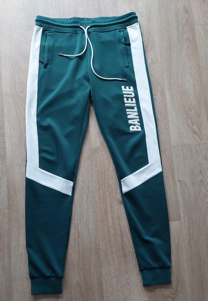 Banlieue Sport/Jogging broek in maat L., Maat 52/54 (L), Verzenden, Nieuw, Groen