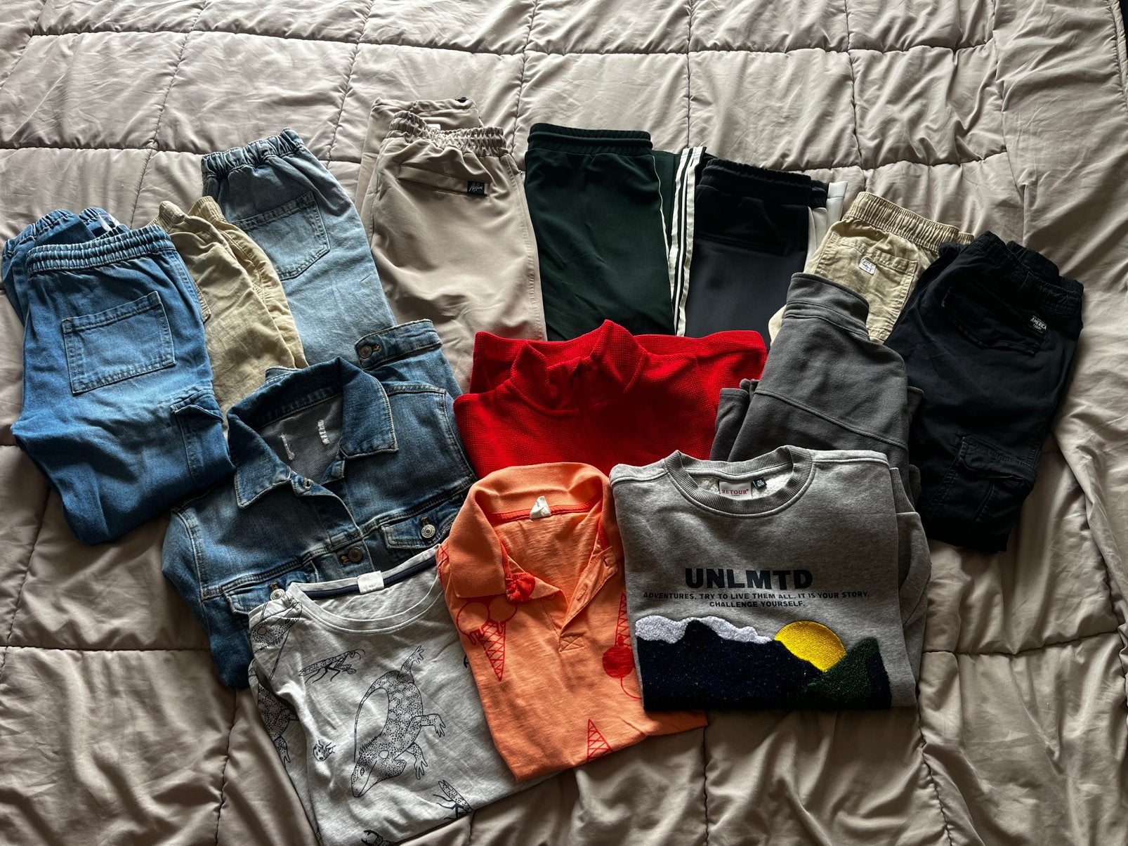 Kledingpakket 146/152, Ophalen of Verzenden, Zo goed als nieuw, Maat 146