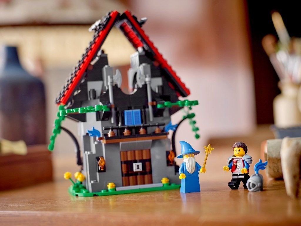 LEGO - Majisto's Magische Werkplaats (40601) - ZGAN, Lego, Ophalen of Verzenden, Castle, Complete set
