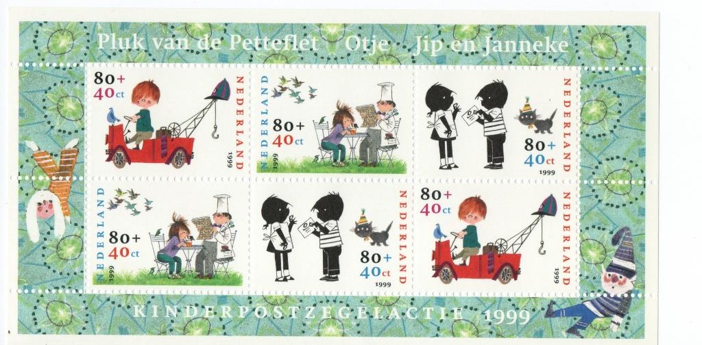 Kinderpostzegels 1999, Verzenden, Na 1940, Postfris