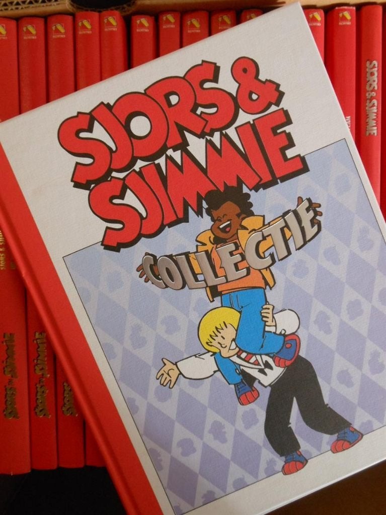 Sjors & Sjimmie: 18 delen Lekturama Collectie Hardcover, Boeken, Meerdere stripboeken, Ophalen, Zo goed als nieuw