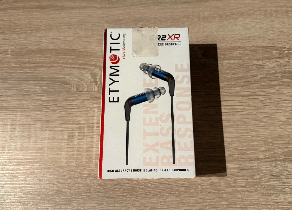 Etymotic ER2XR ZONDER FILTERS