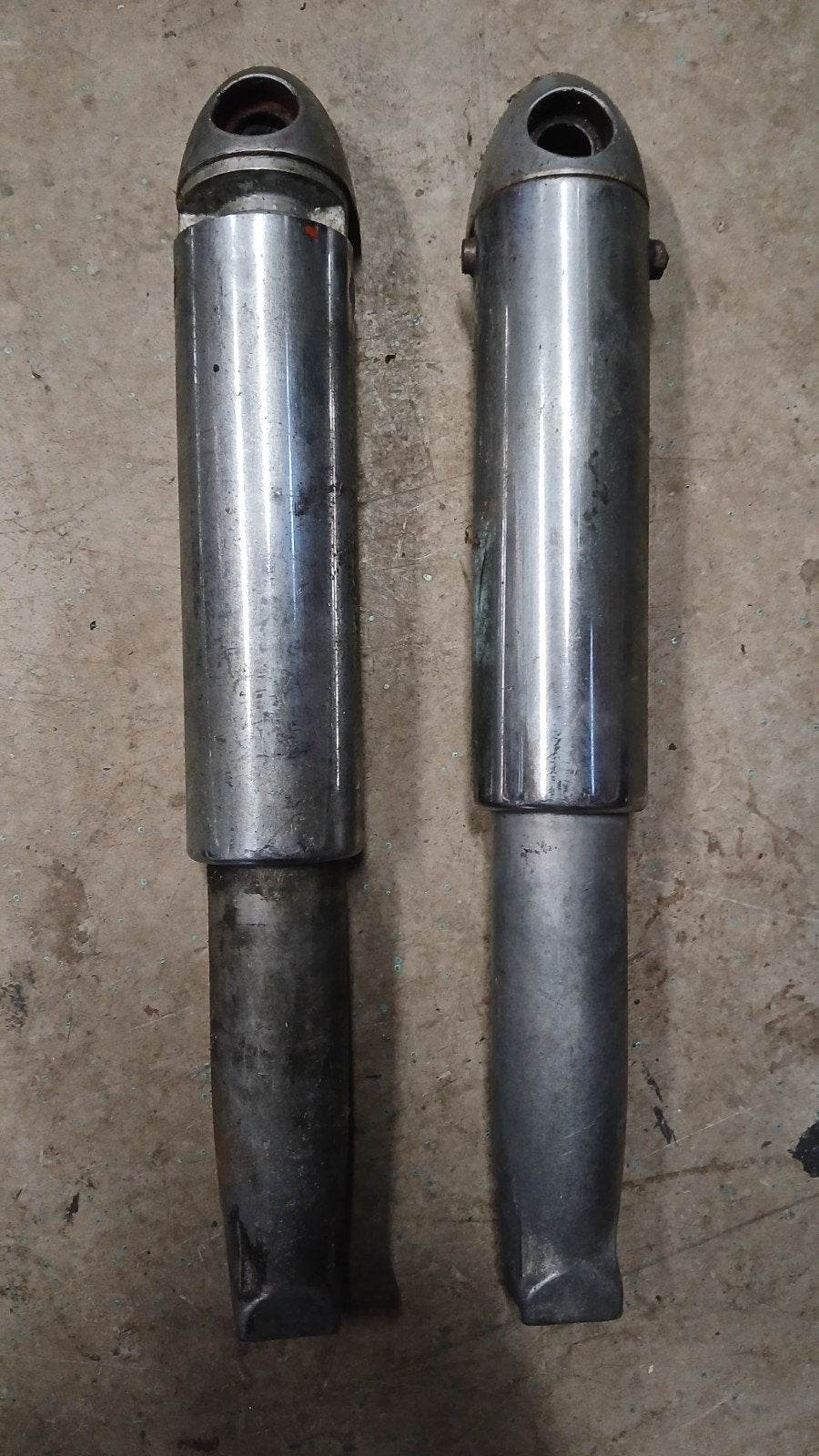 Achterschokbreker set Puch VS / DS / MV / MS50V, Fietsen en Brommers, Ophalen of Verzenden, Gebruikt, Puch