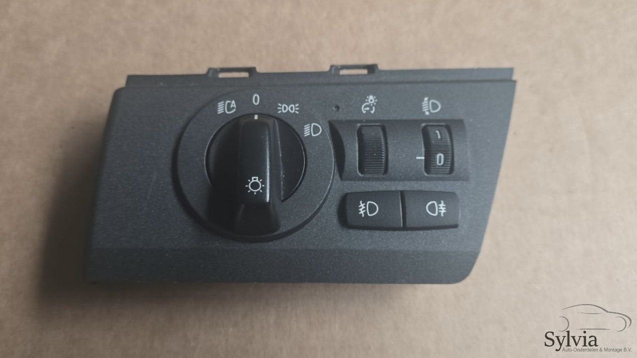 Lichtschakelaar Grijs BMW X3 E83 61313405692 3405692 6131341, Gebruikt, -, -, Ophalen of Verzenden