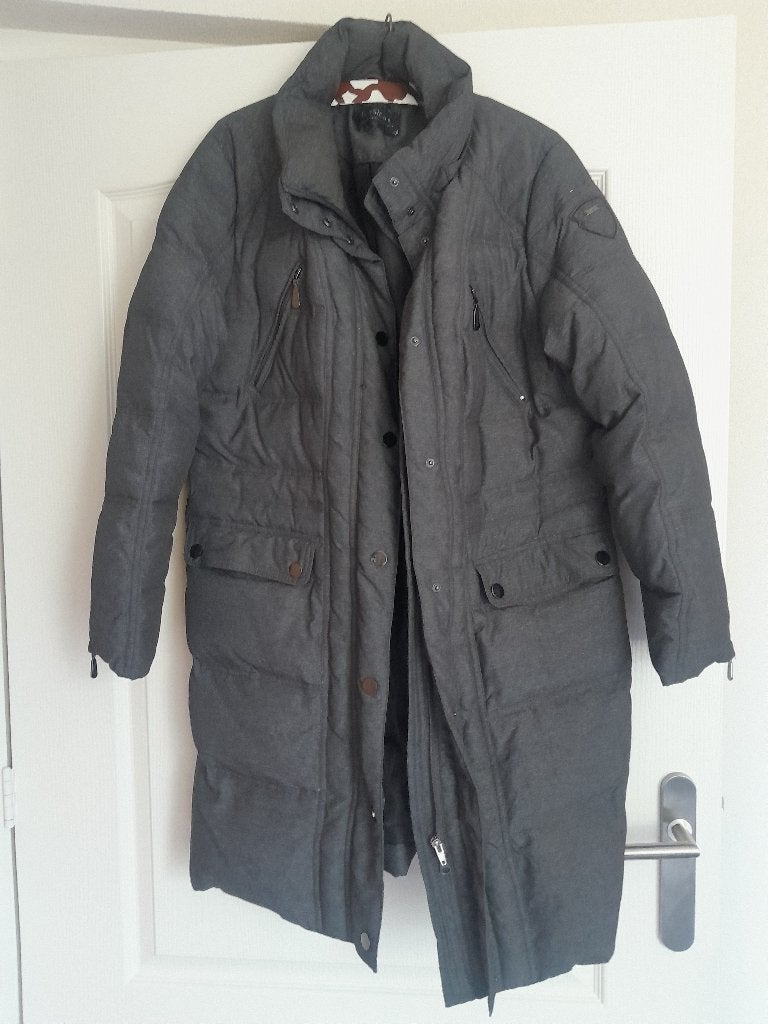 Dames winterjas maat 42, Kleding | Dames, Jassen | Winter, Ophalen, Gedragen, Maat 42/44 (L), Grijs