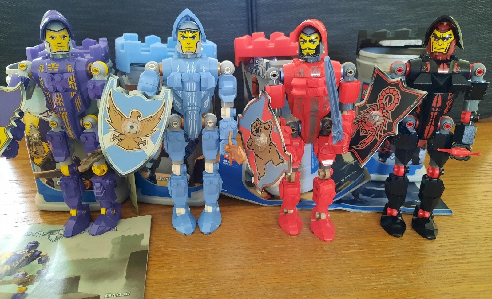 Lego Knights Kingdom Ridders, Ophalen, Gebruikt