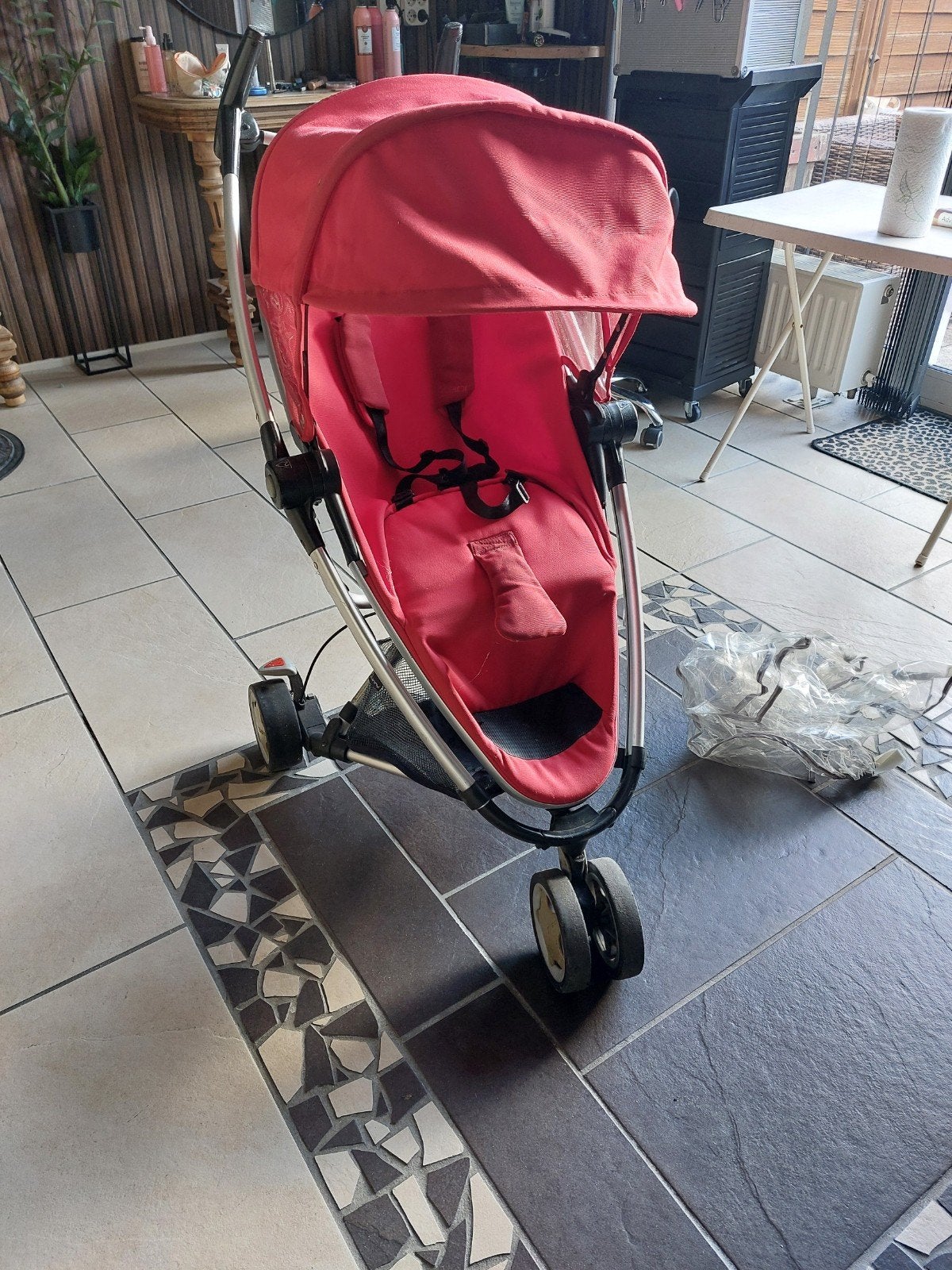 Quinny Zapp Xtra 2 Buggy, Kinderen en Baby's, Buggy's, Ophalen of Verzenden, Gebruikt, Quinny, Verstelbare rugleuning