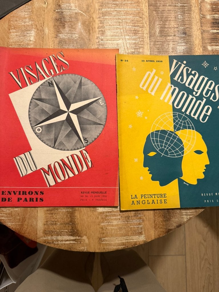 vintage magazine Visages du Monde (jaren '30), Ophalen of Verzenden, 1920 tot 1940, Buitenland, Tijdschrift