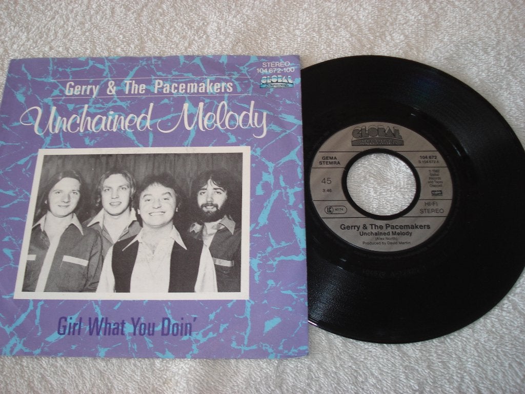 Gerry and the Pacemakers   Unchained Melody   Orgineel, Fotohoes, Ophalen of Verzenden, Zo goed als nieuw, Pop